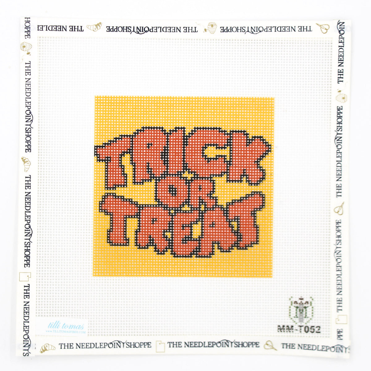 Trick-or-Treat Needlepoint Canvas