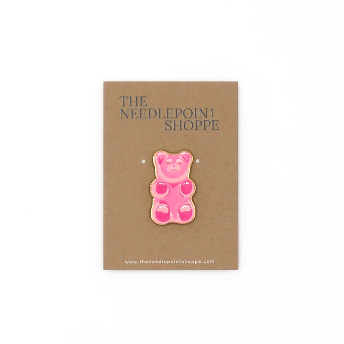 Pink Gummy Bear Needle Minder