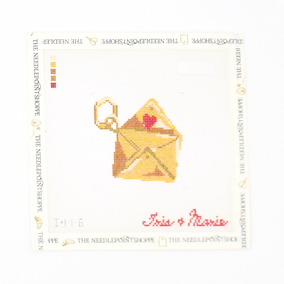Envelope Charm Needlepoint Canvas