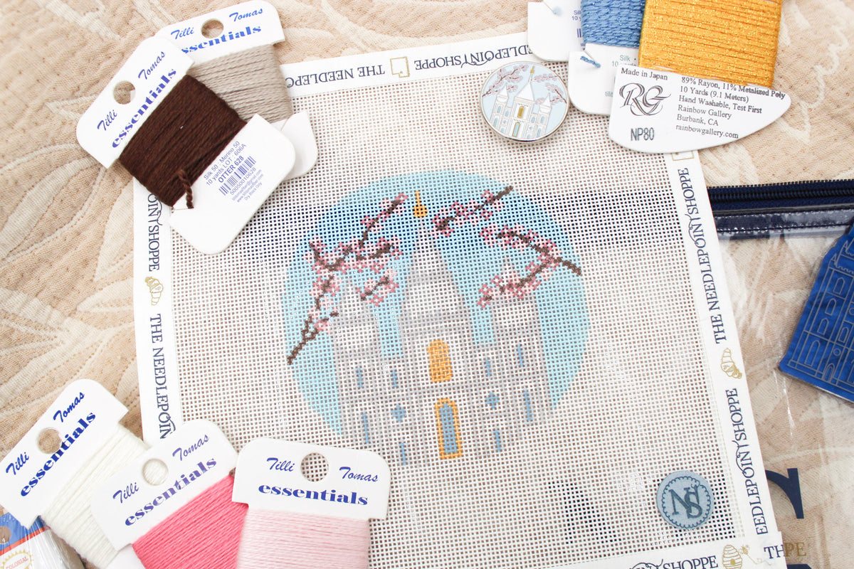 Conference Kits |  SLC Temple with Cherry Blossoms