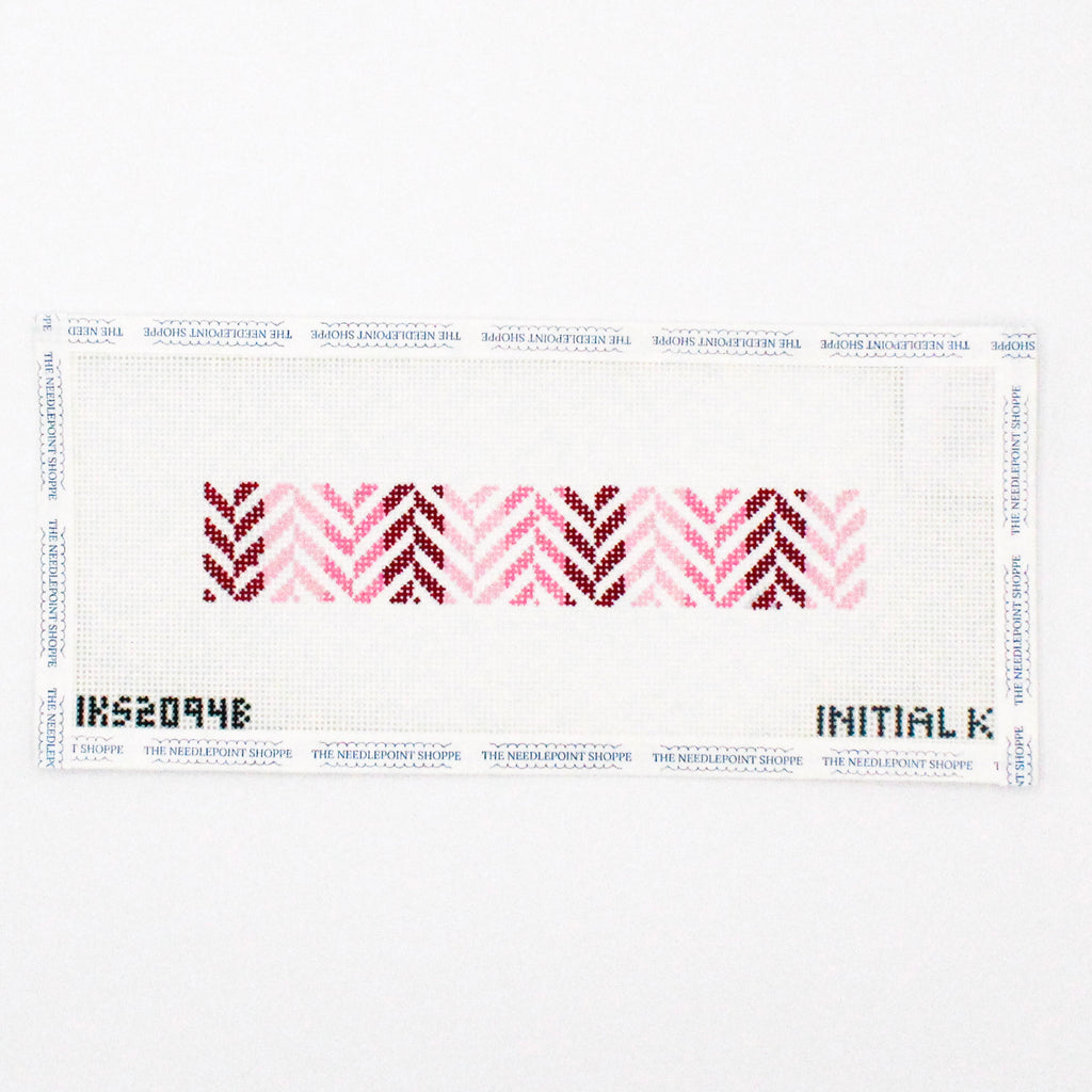 Herringbone Fob - Pink