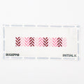 Herringbone Fob - Pink