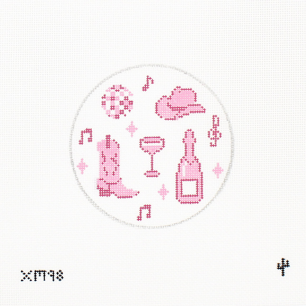 Pink Toile