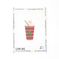 Seasonal Latte Needlepoint Canvas