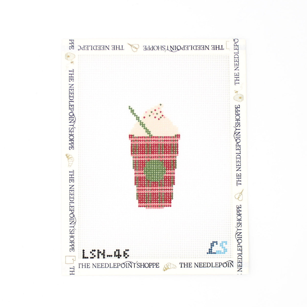 Seasonal Latte Needlepoint Canvas