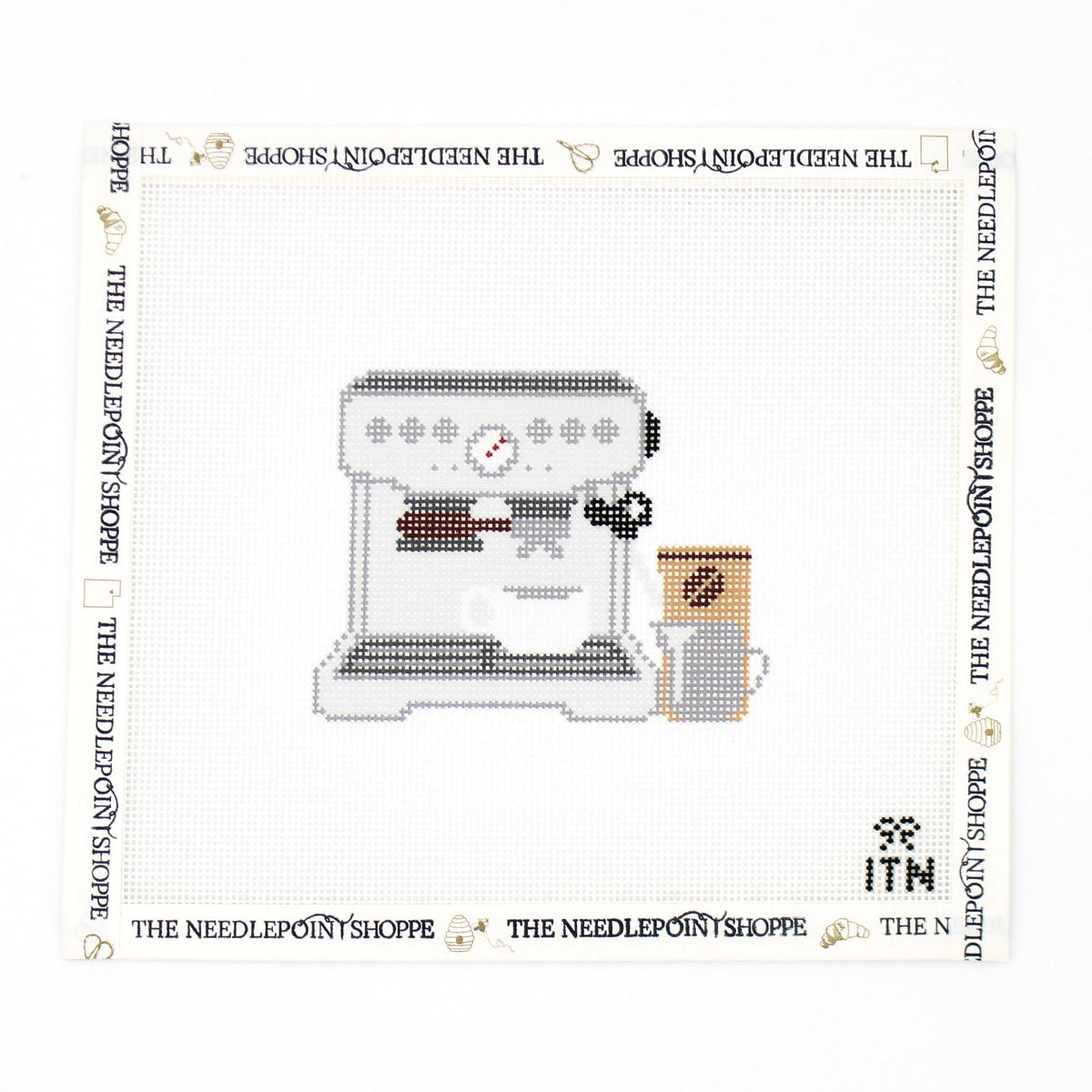 Espresso Time Needlepoint Canvas
