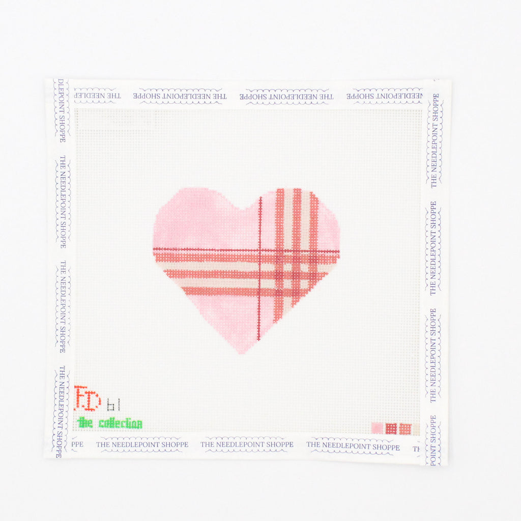 Brit Plaid Heart