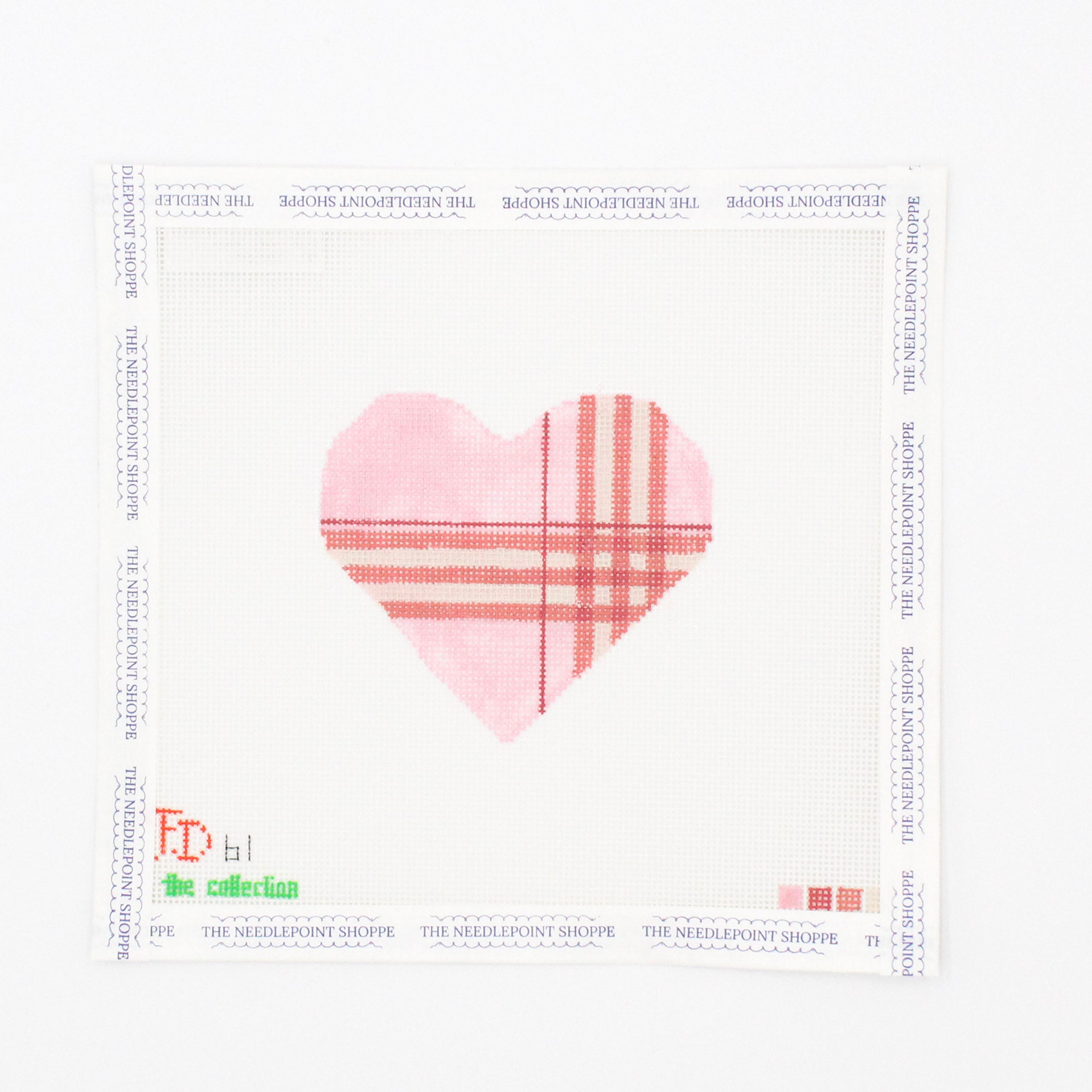Brit Plaid Heart