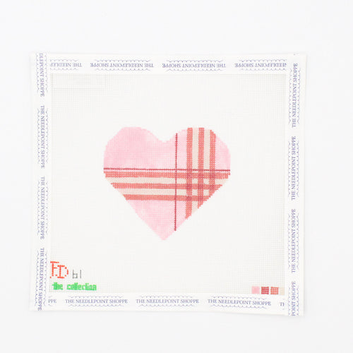 Brit Plaid Heart