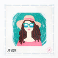 Shady Lady #7 - Straw Hat