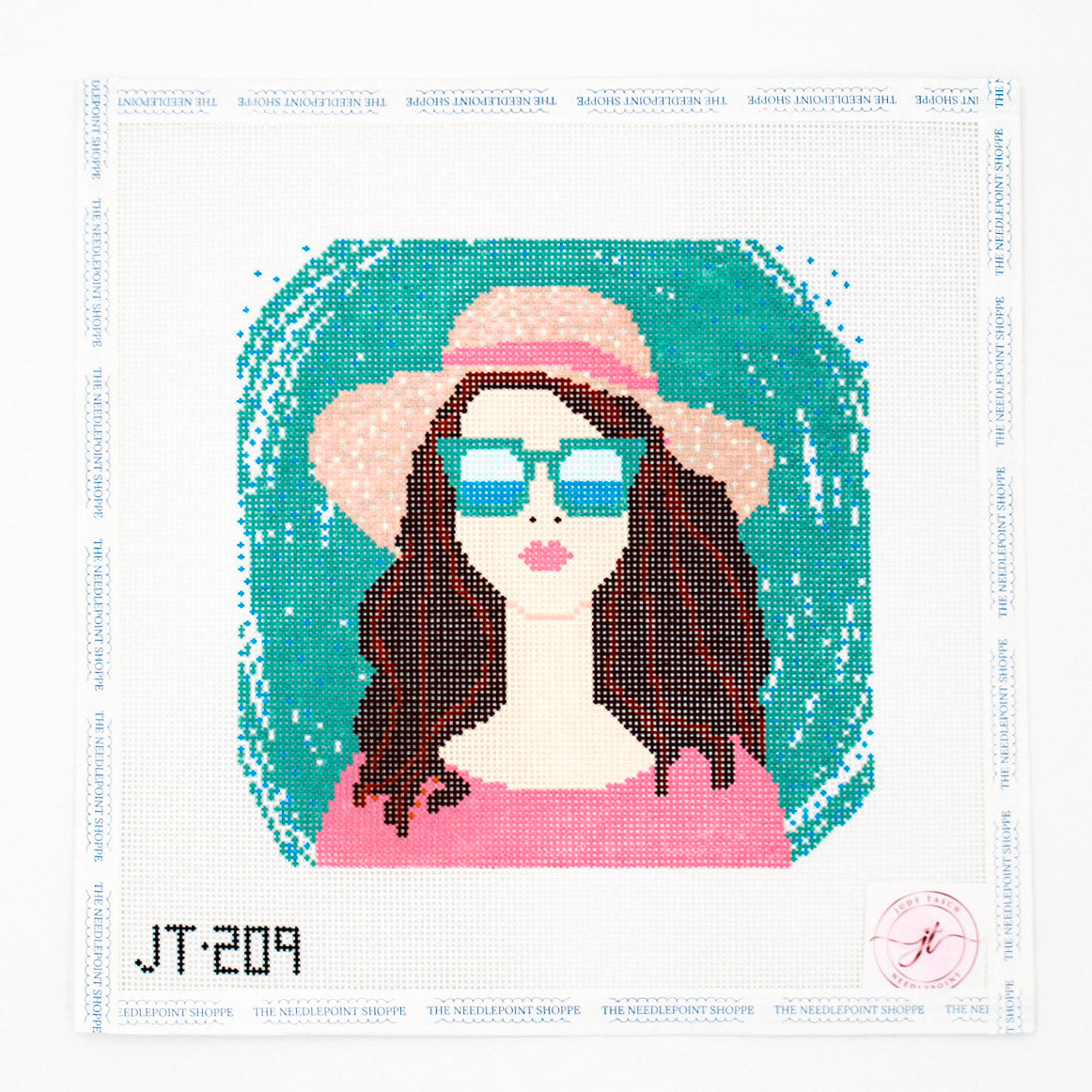 Shady Lady #7 - Straw Hat