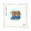 Duck Boots Needlepoint Canvas