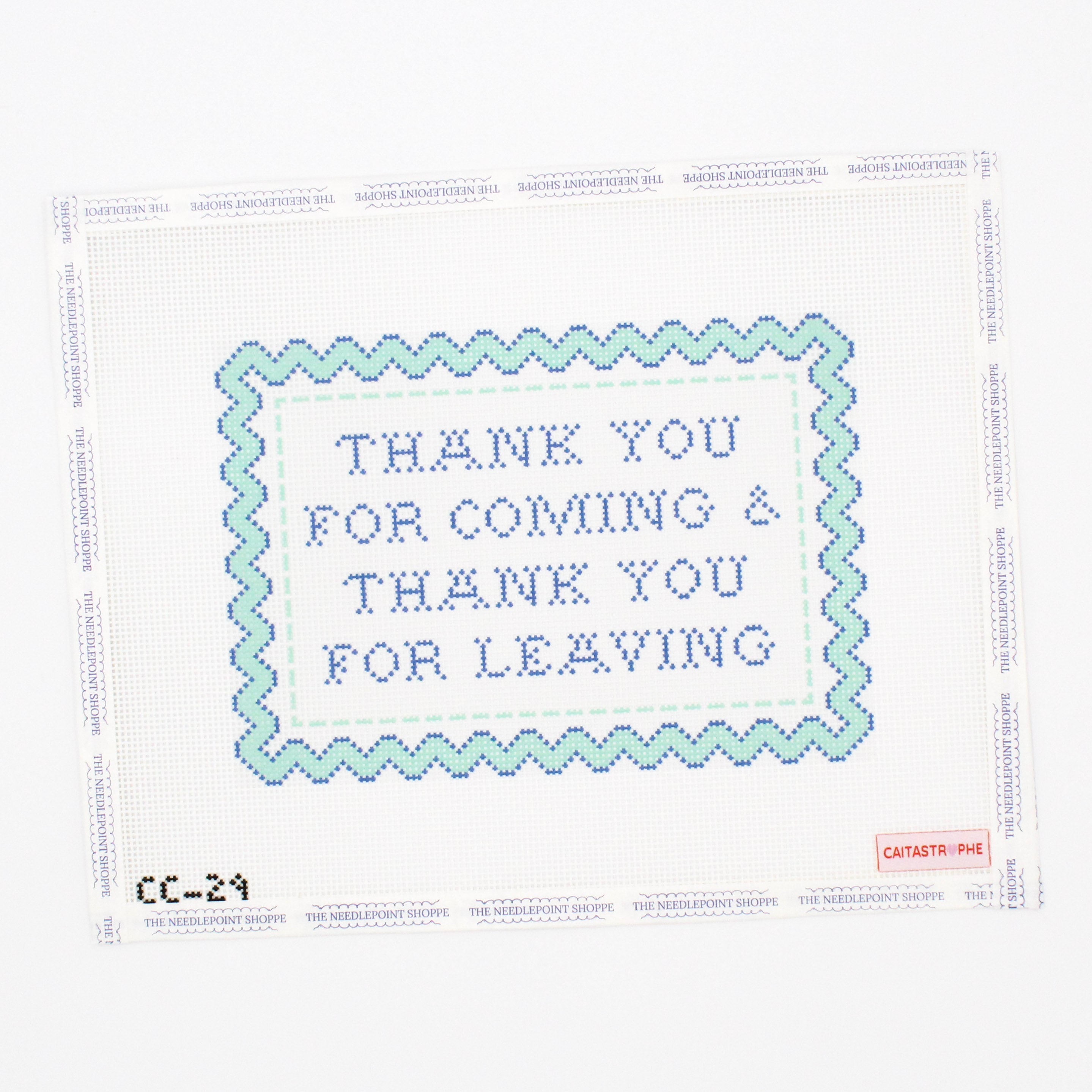 Thank for coming, thank you for leaving