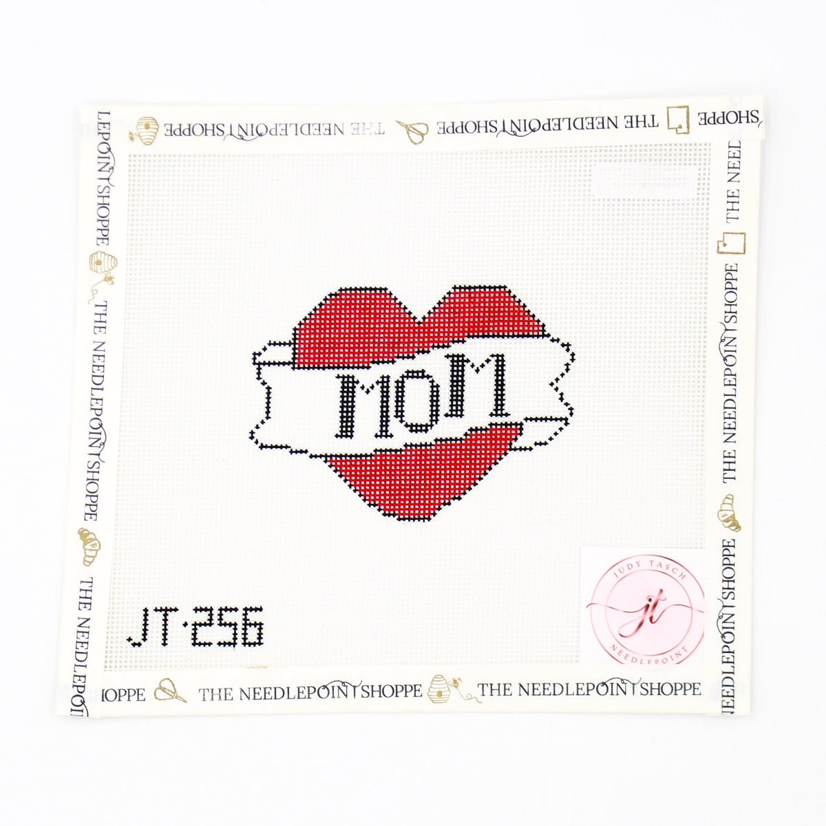 Mom Tattoo Needlepoint Canvas