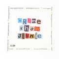 Crime Show Junkie Needlepoint Canvas