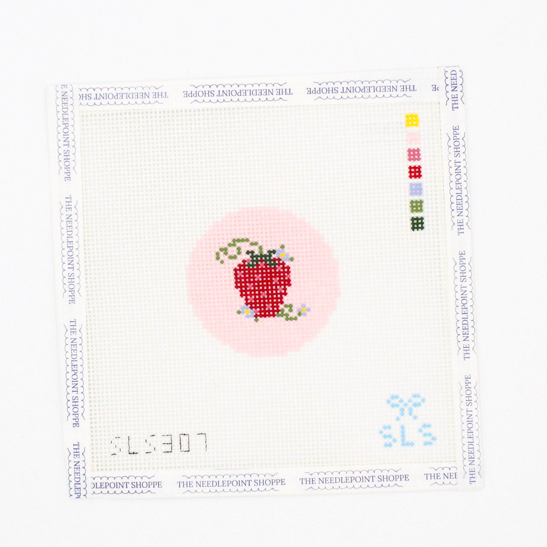 Strawberry on Pink