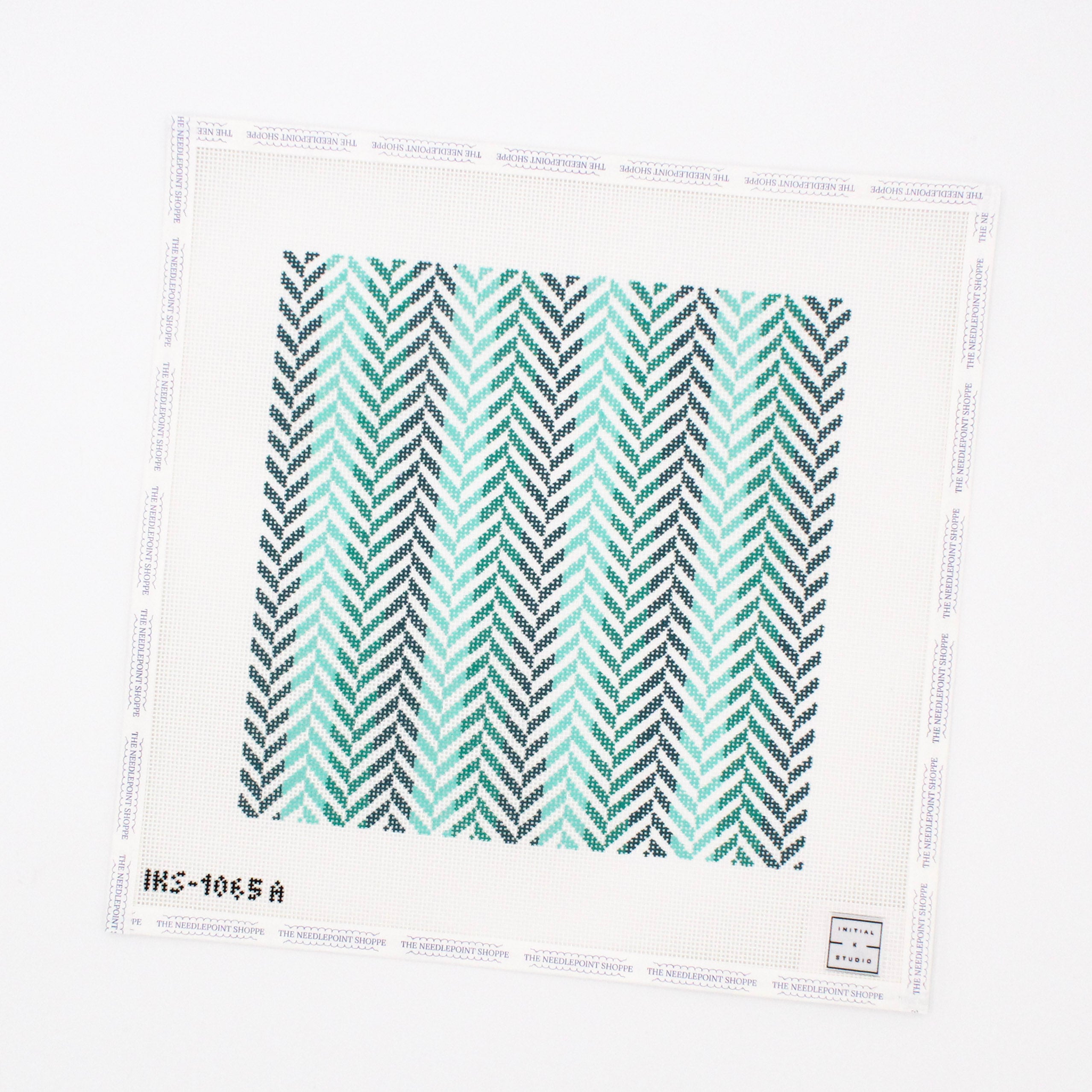 Herringbone Pillow- Turqouise