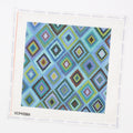 Multicolored Diamond Pattern - Blue