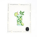 Mint To Be Stitched Mojito Needlepoint Canvas