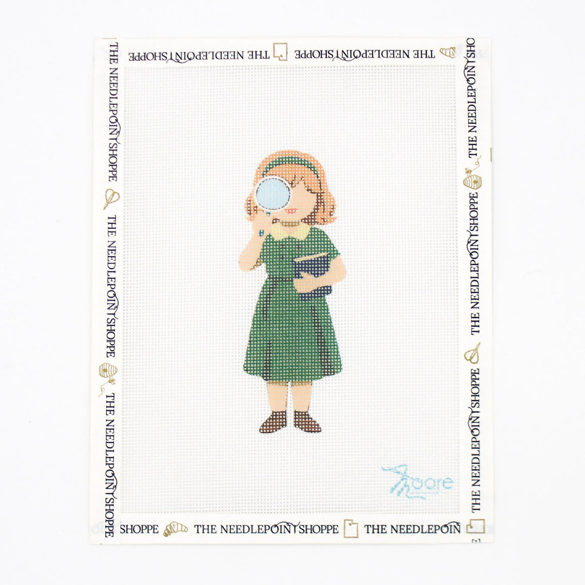 Nancy Drew Needlepoint Canvas