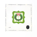 The Welcome Wreath Christmas Needlepoint Canvas