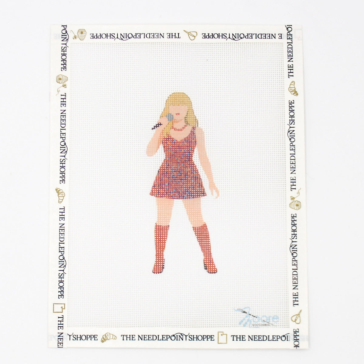 Showgirl Needlepoint Canvas