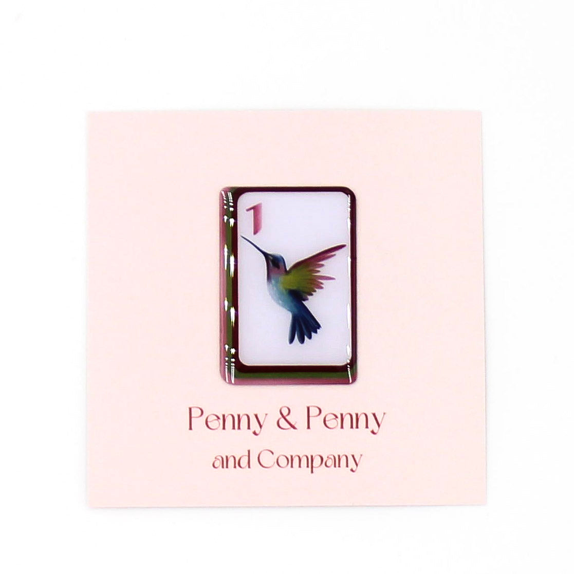Bam Bird Mahjong Needle Minder