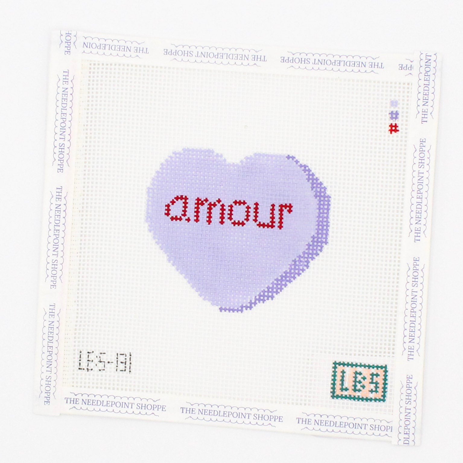 French Conversation Heart- Amour
