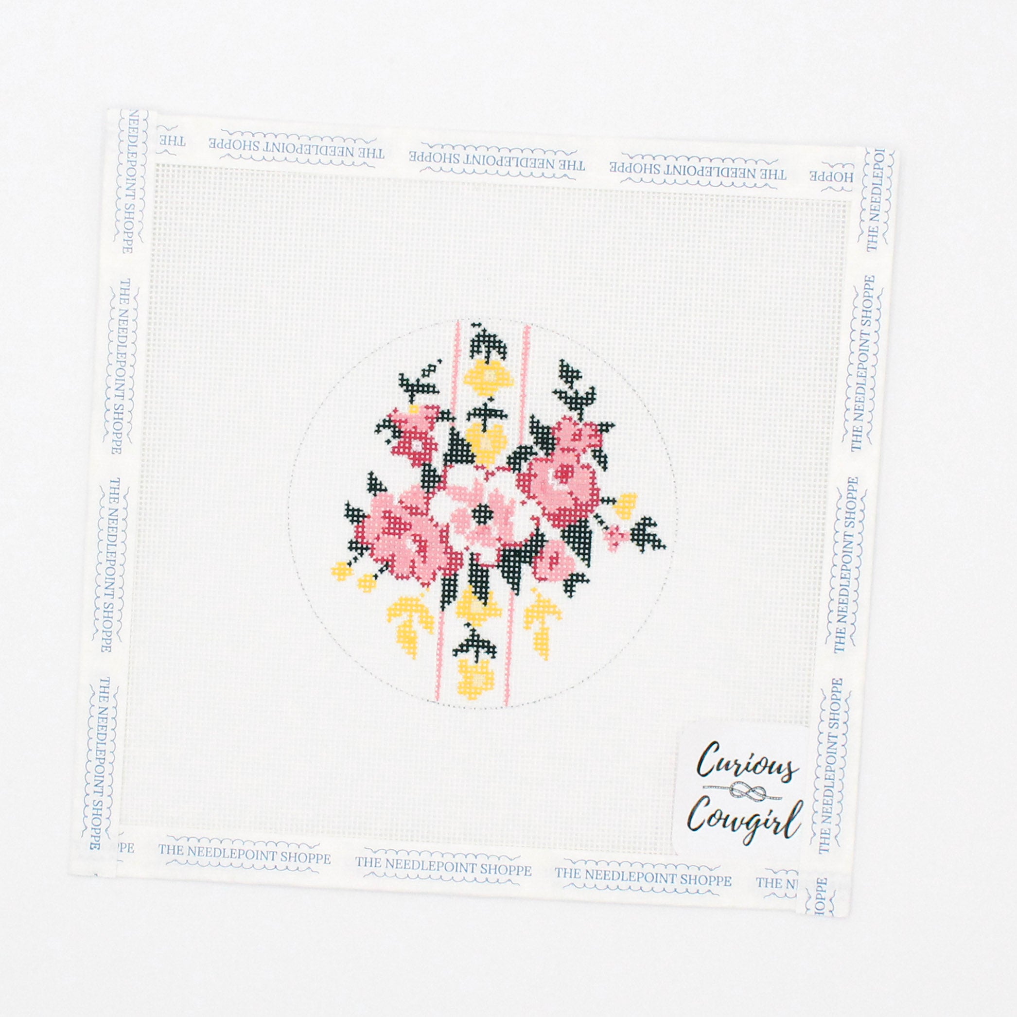 Pink Bouquet Ticking