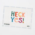 Heck Yes Acrylic Purse Insert