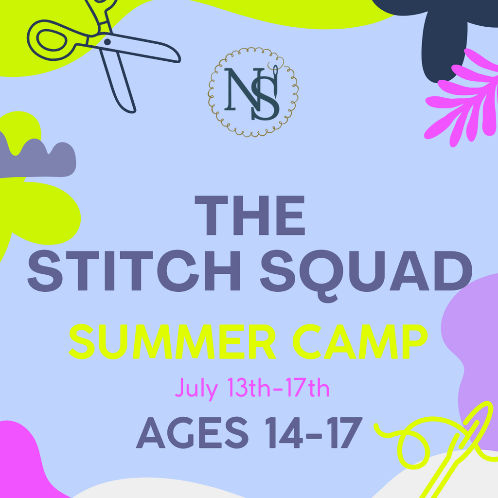 July Stitch Squad Camp Ages 14-17