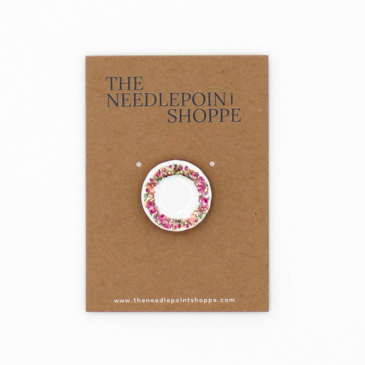 Tea Plate Needle Minder