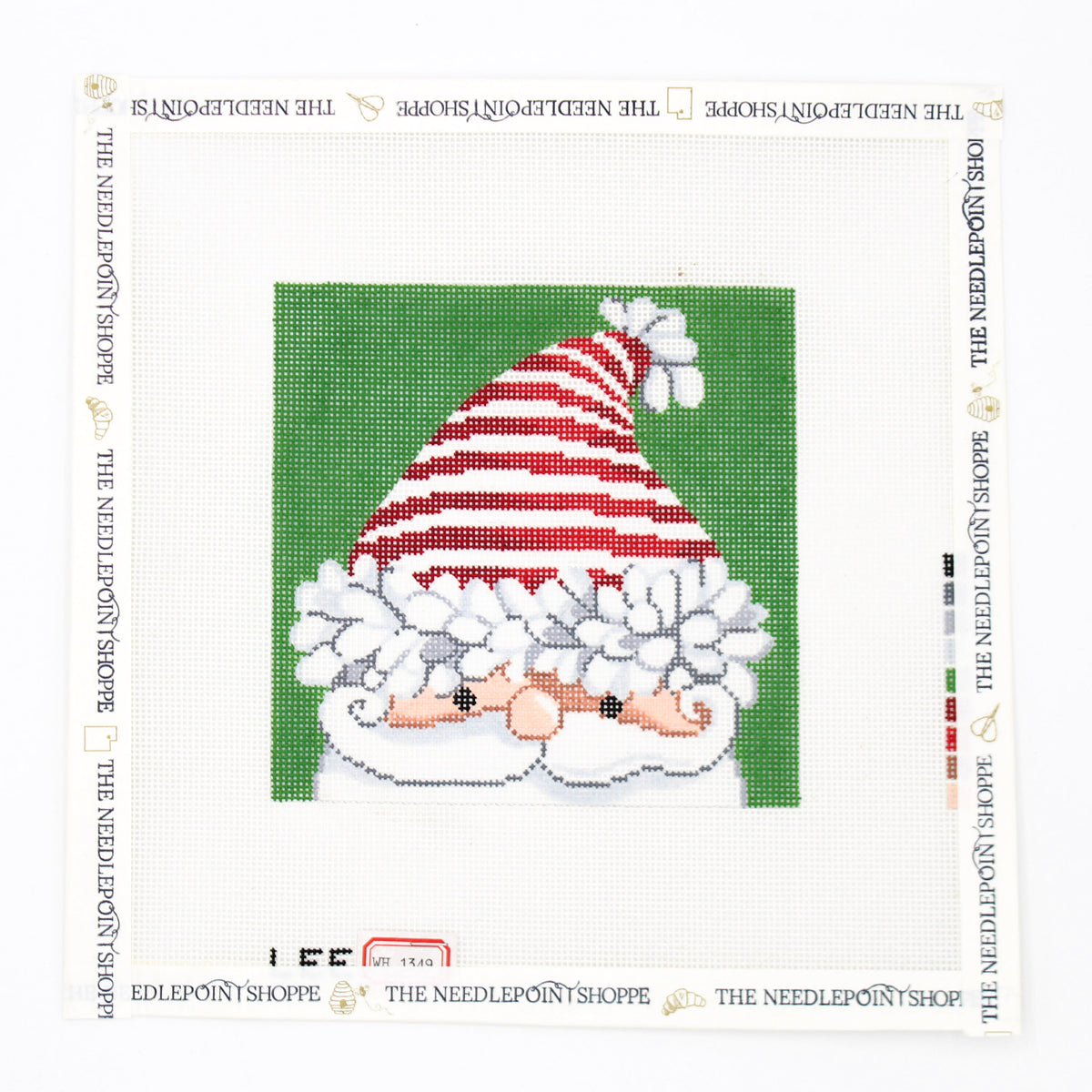 Santa with Striped Hat
