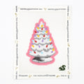Grandmas White Christmas Tree Needlepoint Canvas