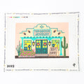 Turquoise Jewelry Needlepoint Canvas
