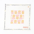 Blocked Begonia Coaster Coaster Needlepoint Canvas