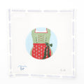 Red and Green Dirndl Round