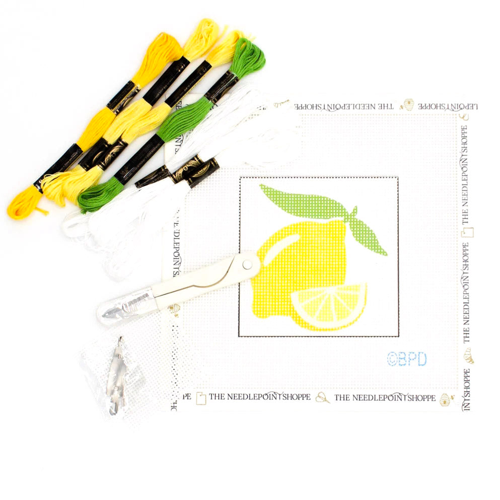 Lemons Needlepoint Kit