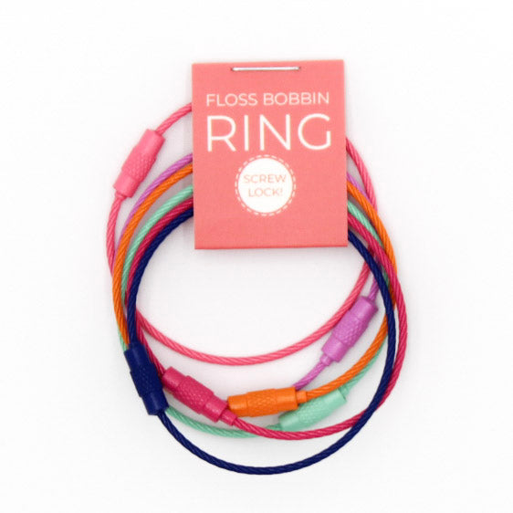 Twist Lock Floss Bobbin Thread Rings
