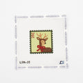 Holiday Green Deer Stamp