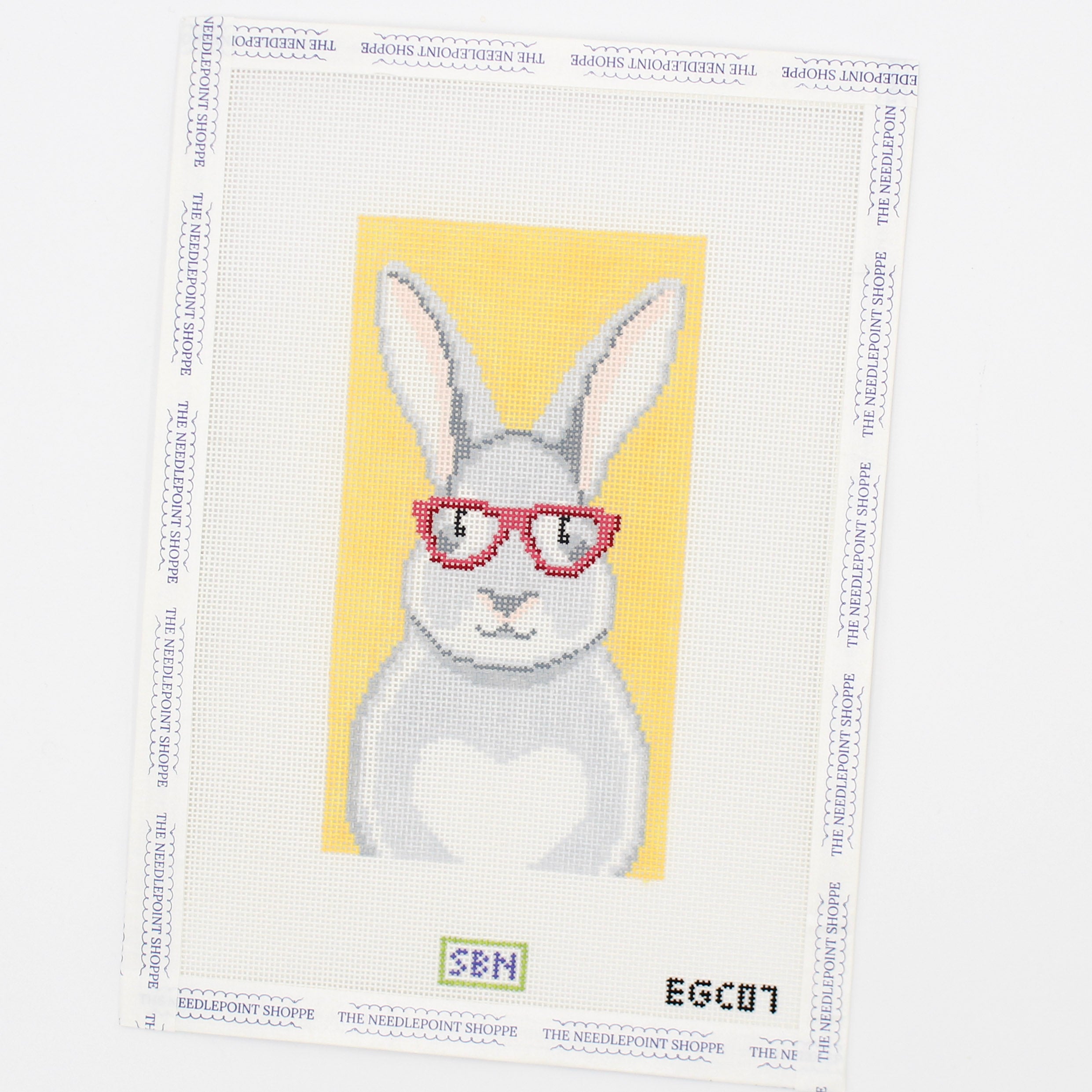 Bunny w. Glasses Eye Glasses Case