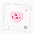 French Conversation Heart- Je T'Aime