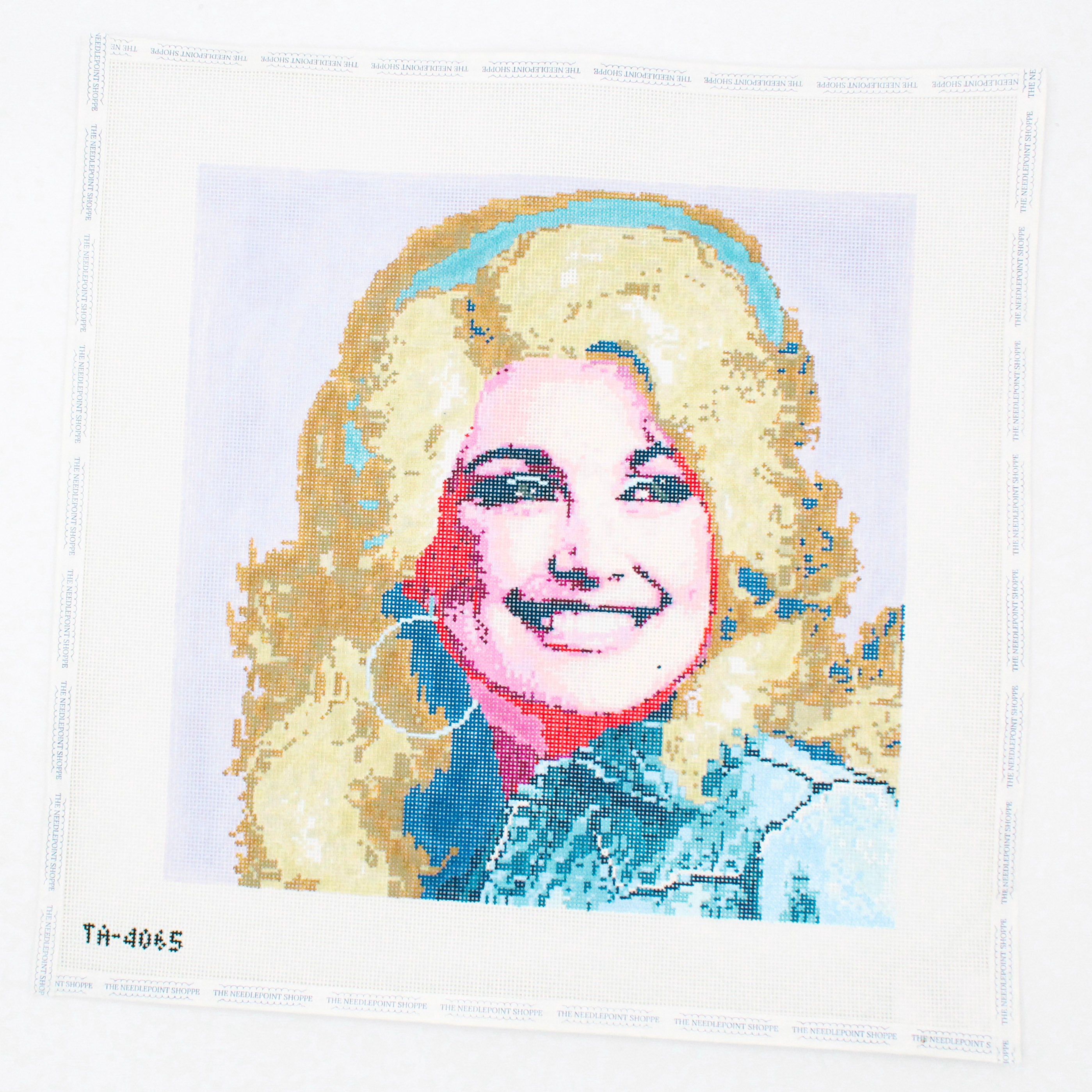 Dolly Parton Smiling Canvas
