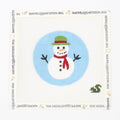 Snowman Needlepoint Canvas