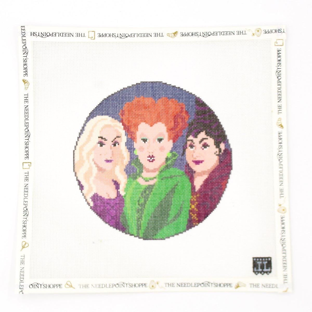 Witch Trio Needlepoint Canvas