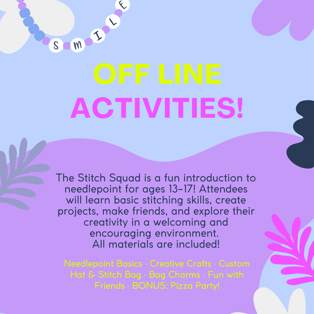 July Stitch Squad Camp Ages 14-17