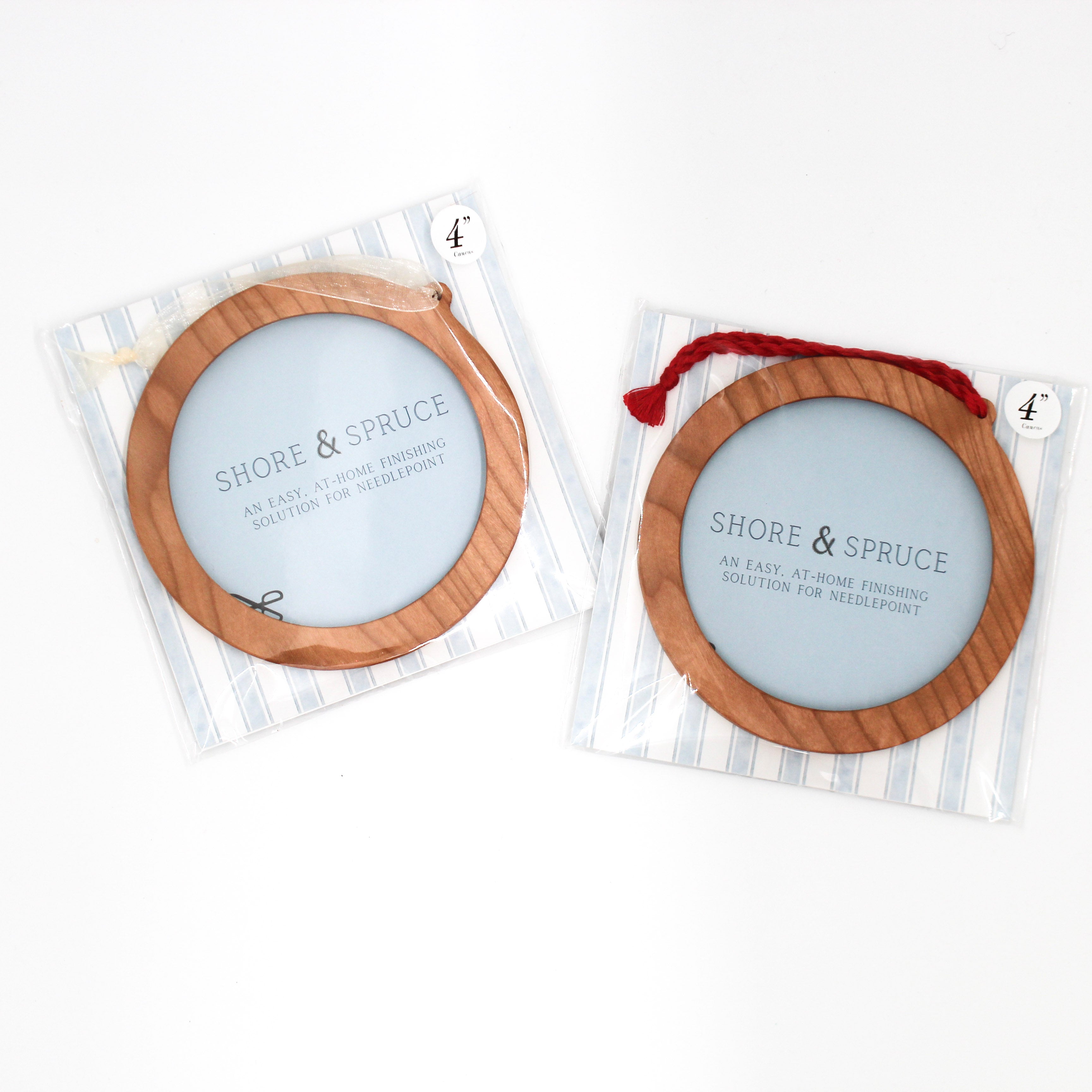Self Finishing Needlepoint Ornament Frame | Fits 4"