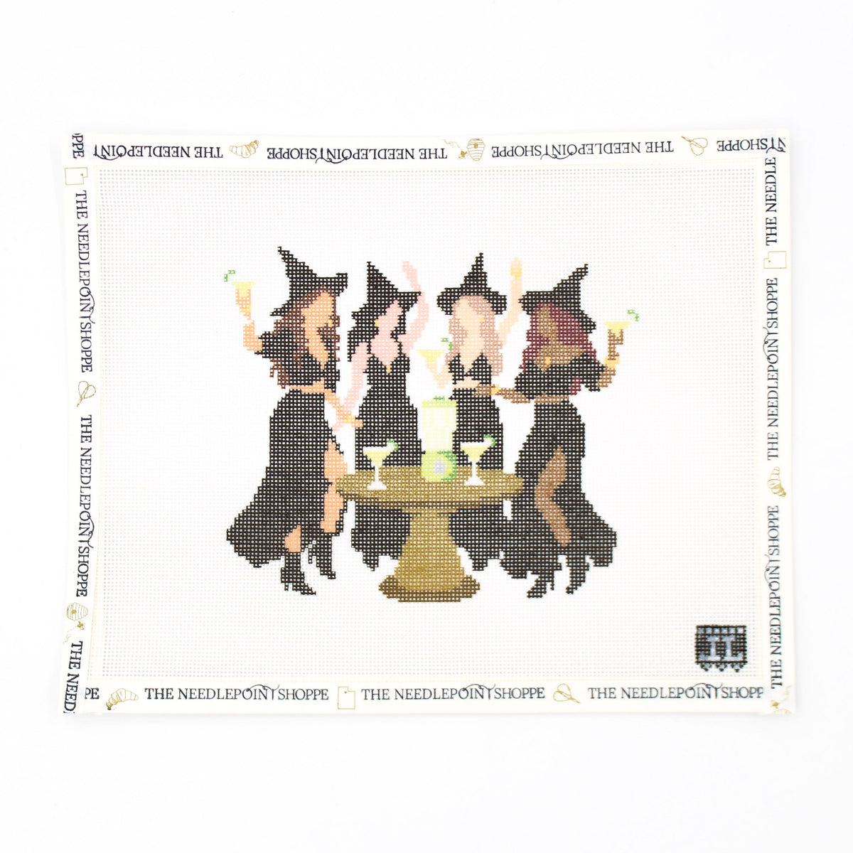 Midnight Margaritas Needlepoint Canvas