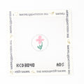 Flower Tag 4 Needlepoint Canvas