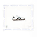 White Adidas Needlepoint Canvas